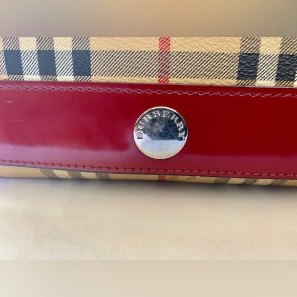 AUTHENTIC VINTAGE BURBERRY LONDON MADE IN ITALY RARE EUC! - Picture 5 of 16